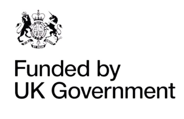 Funded by UK Government logo