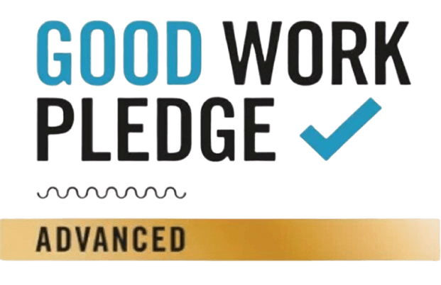 Good Work Pledge logo