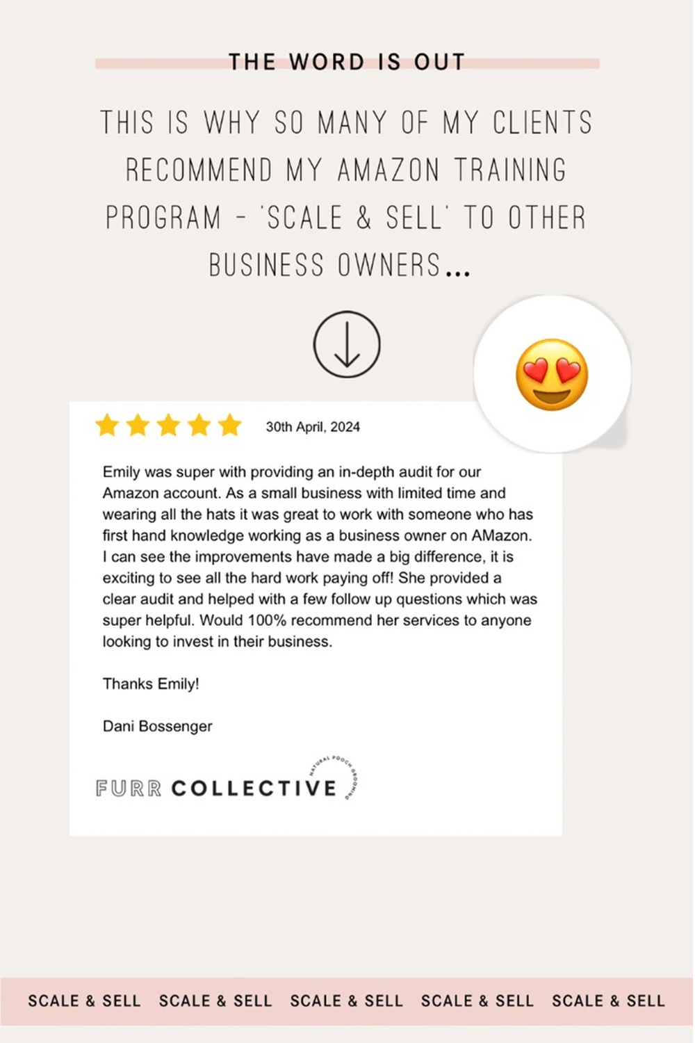 Emily Johnson - MAIN PAGE Testimonial 2