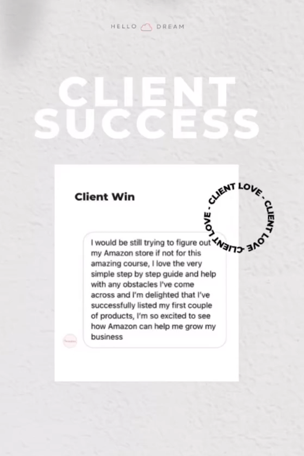 Emily Johnson - MAIN PAGE Testimonial 5