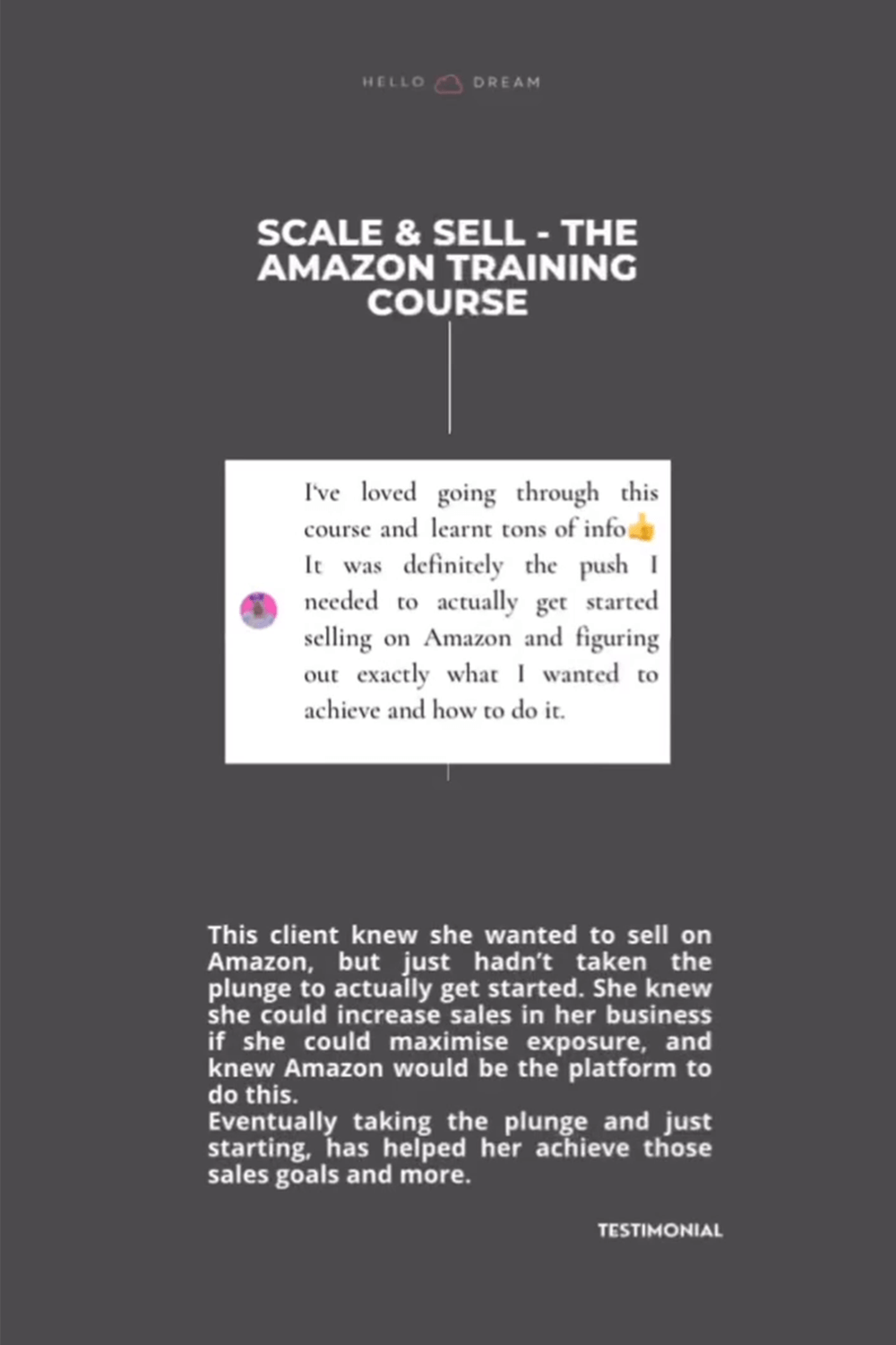 Emily Johnson - MAIN PAGE Testimonial 6