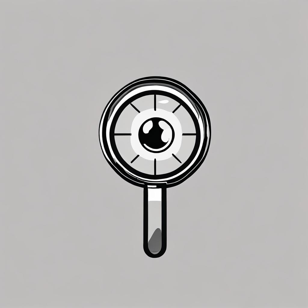magnifying glass diagnosis