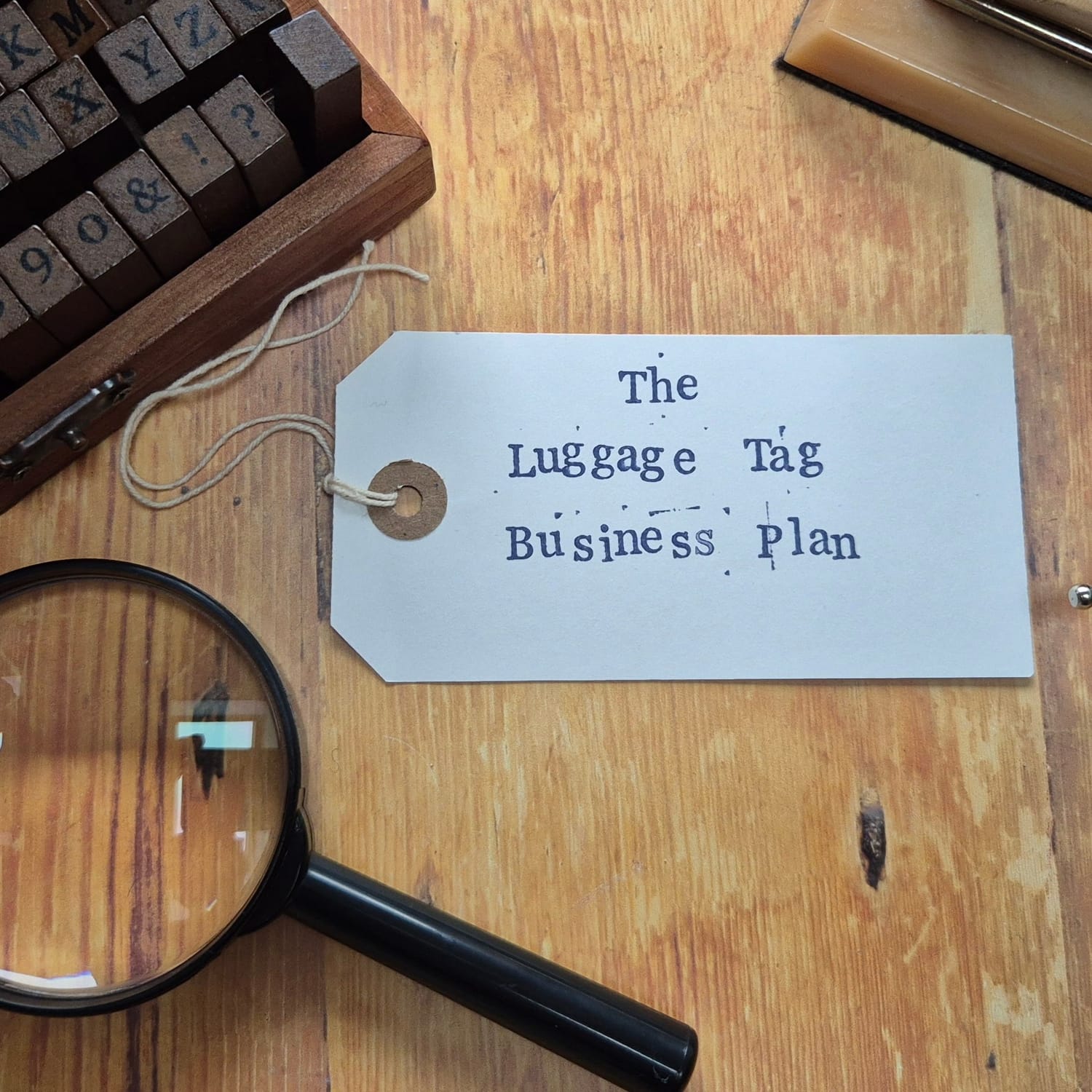 The Luggage Tag business plan online course by Sarah Longfield