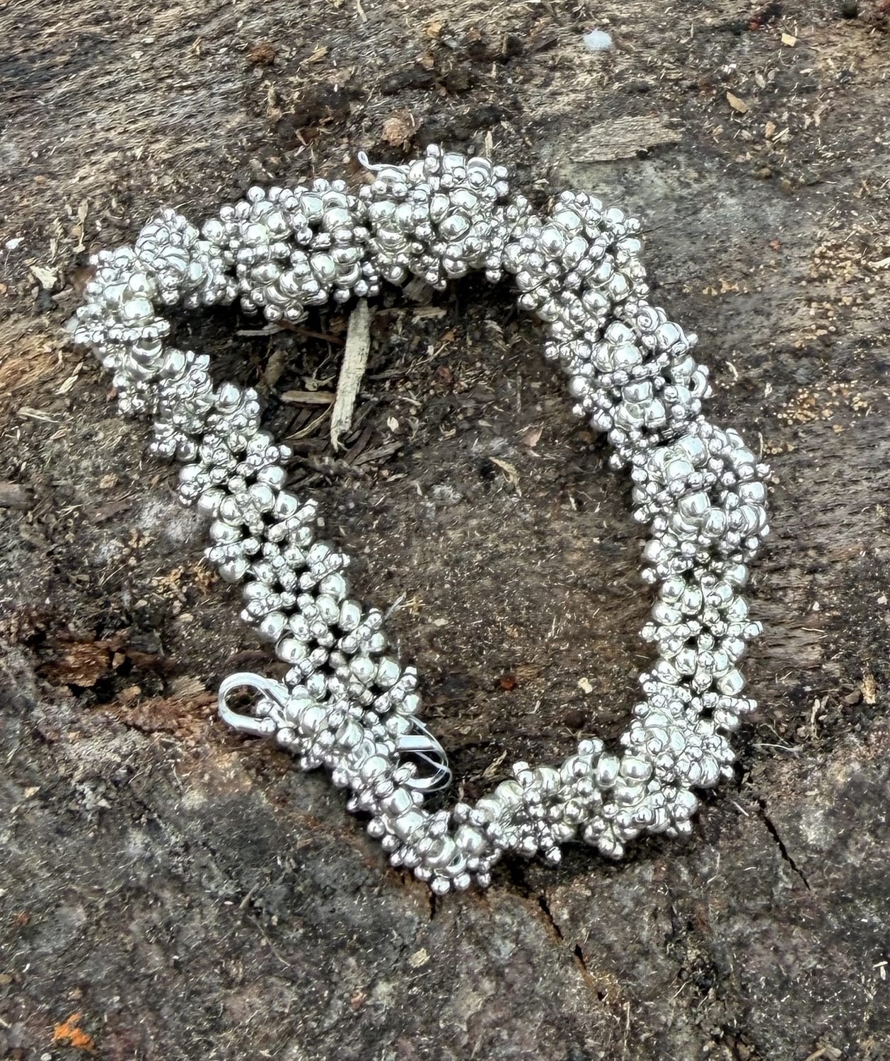 Heart Scarf Ring by Sue Wightman