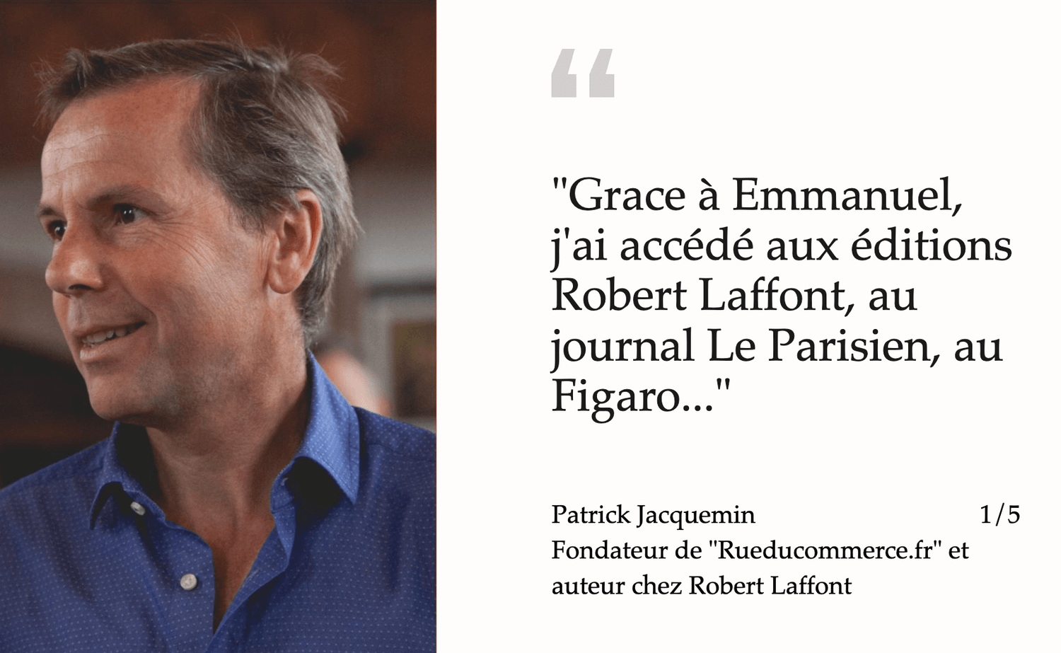 Témoignage client