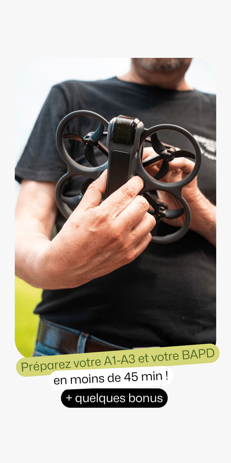 préparez vos A1-A3 et BAPD en moins de 45 minutes !