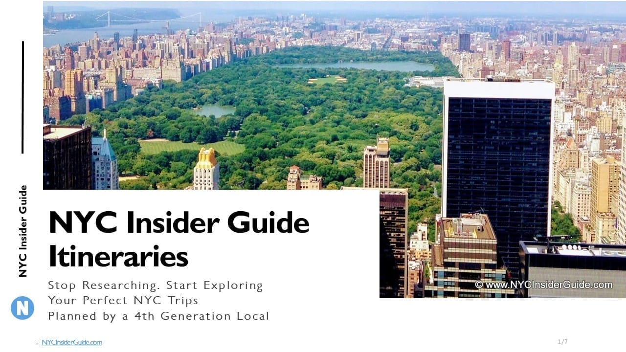 NYC Printable Map Guide Book