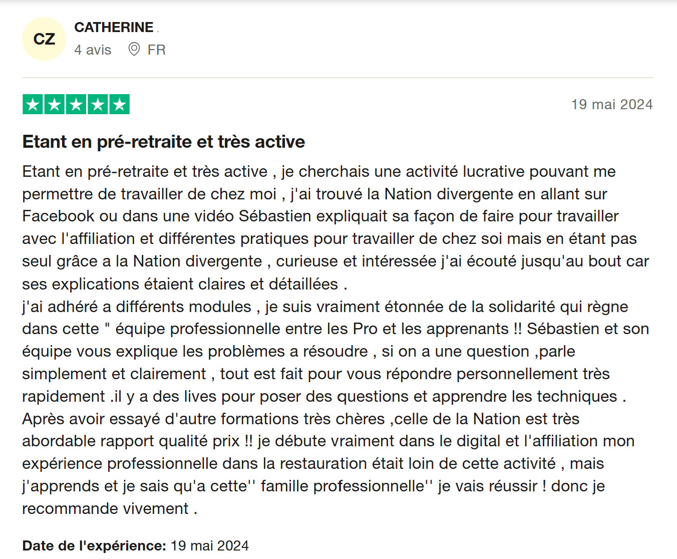 Revenus passifs avec Nation Divergente : mon avis honnête
