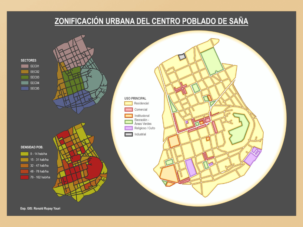 Mapa de Zonificación Urbana