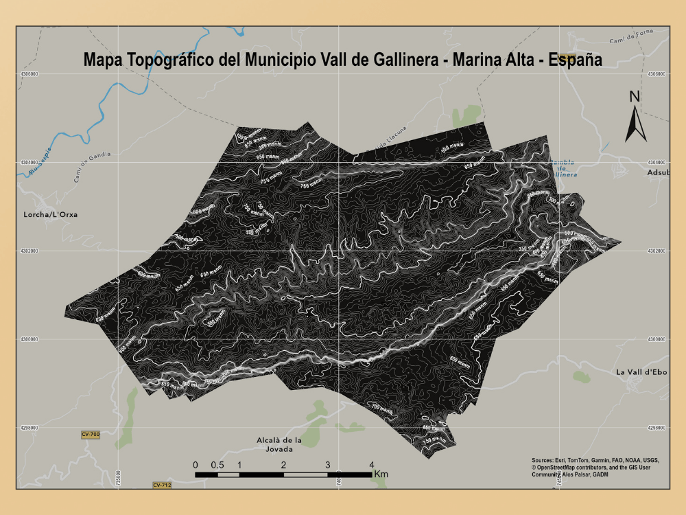 Mapa Topográfico