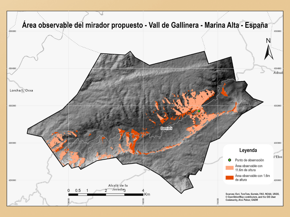 Mapa de Cuencas Visuales