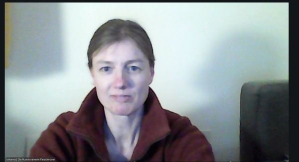 Hundetrainerin Johanna Fleischmann bietet auch Online-Angebote für Mensch-Hund-Teams.