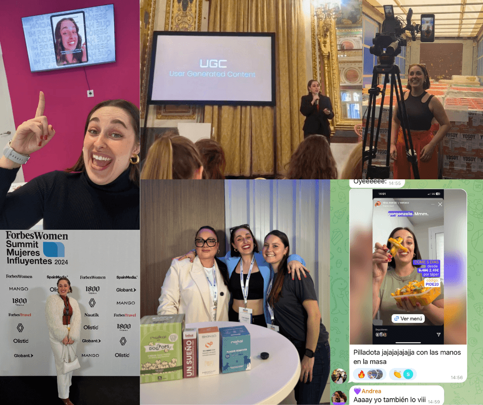 Nina Meraki creadora de contenido experta en UGC y estrategia en redes sociales