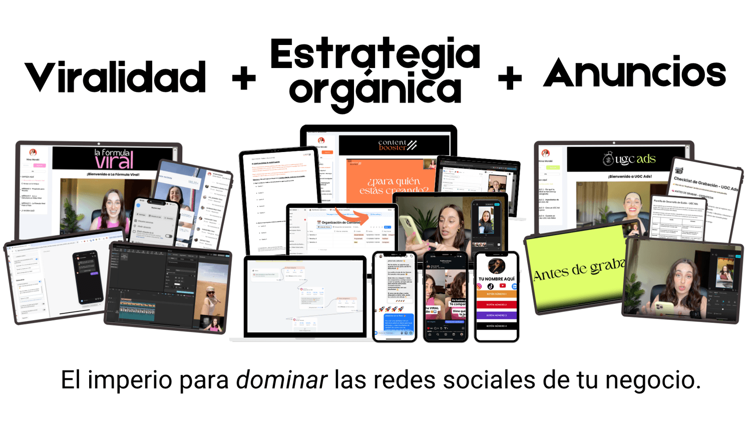 Curso Experto UGC, formación para creadores de contenido profesionales de UGC Academy