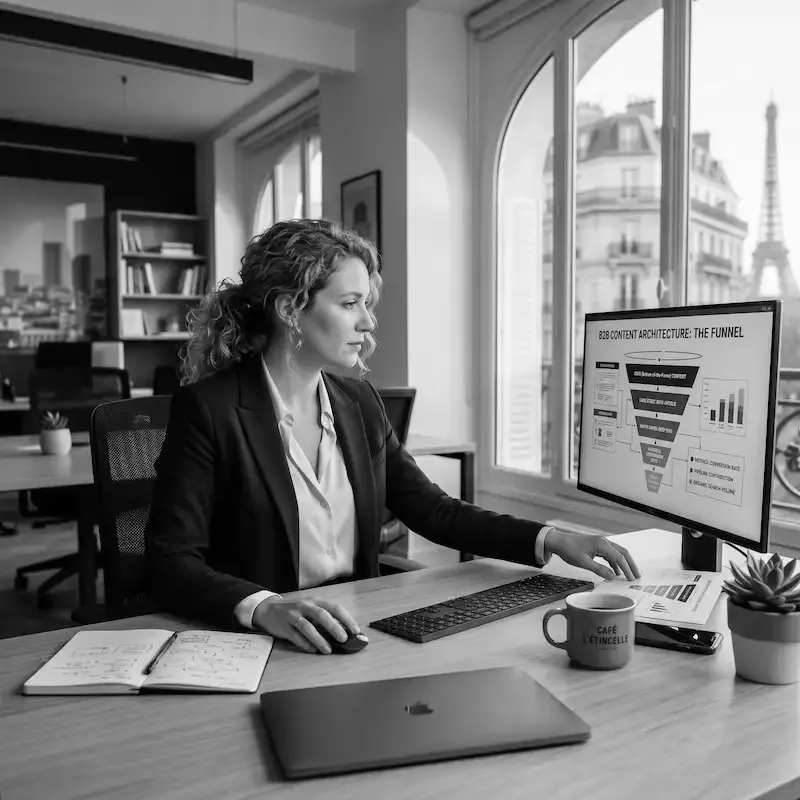 SEO consultant specializing in BOFU execution for B2B SaaS, Paris
