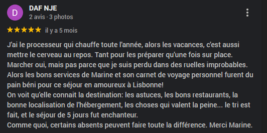 Témoignage