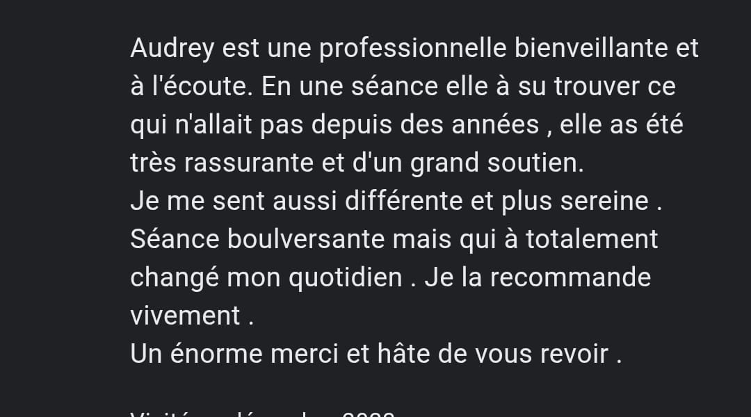 Témoignage