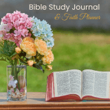 Bible Study Journal and Faith Planner
