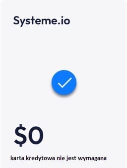 Systeme.io plan darmowy