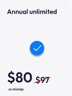 Systeme.io plan Annual unlimited