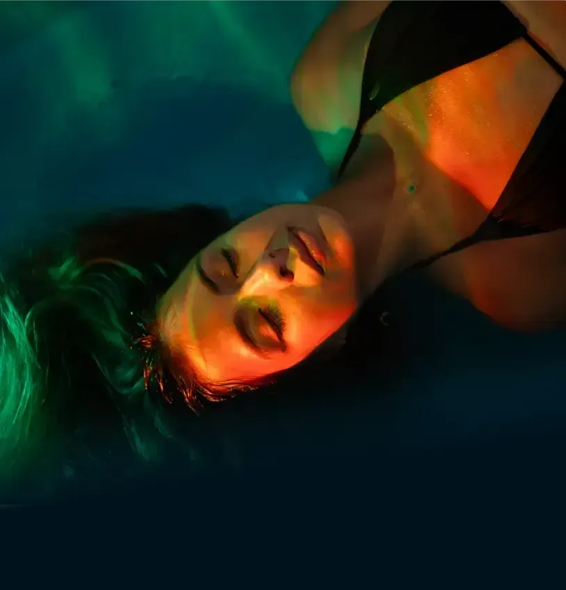 Visualización en tanque de aislamiento sensorial