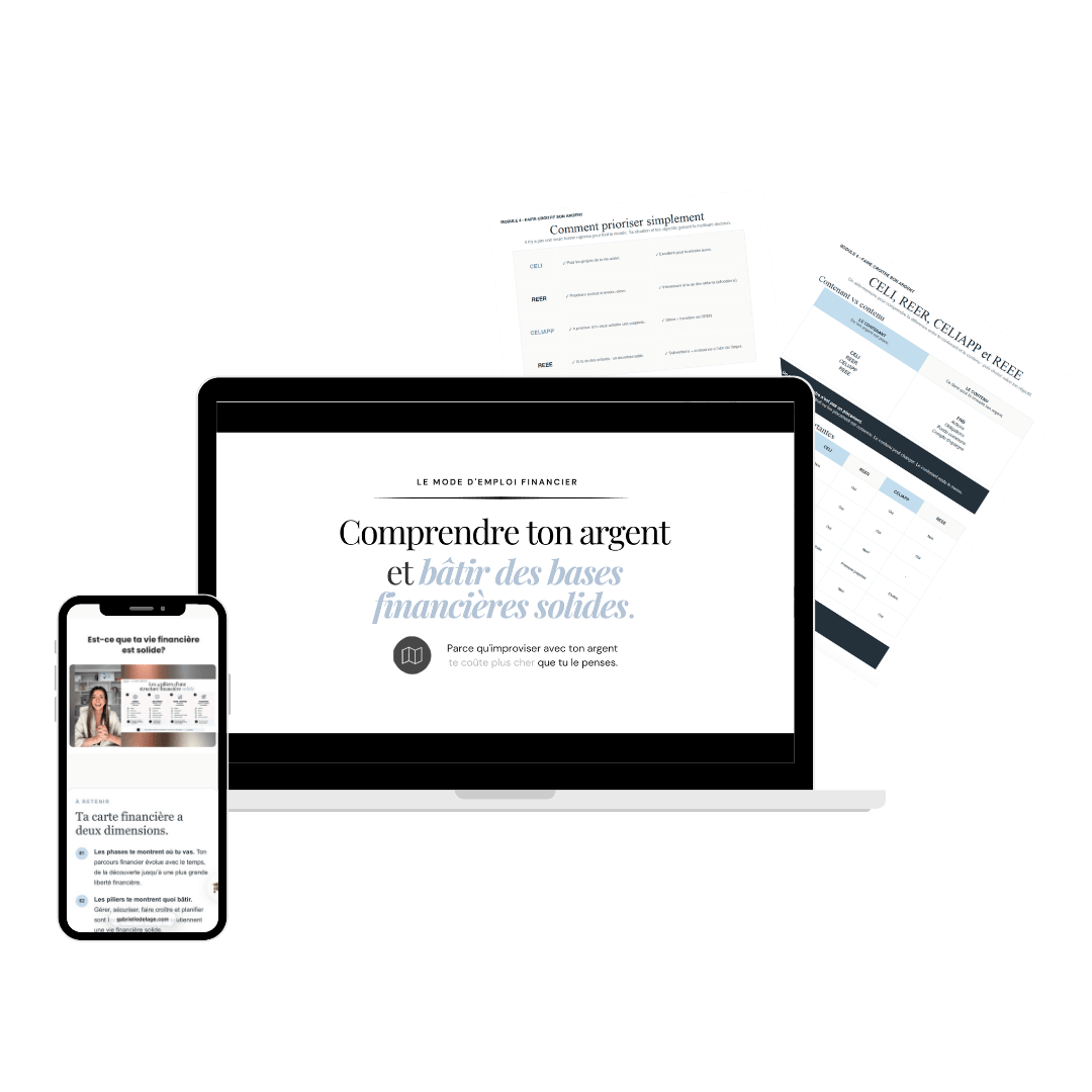 Mockup de la formation