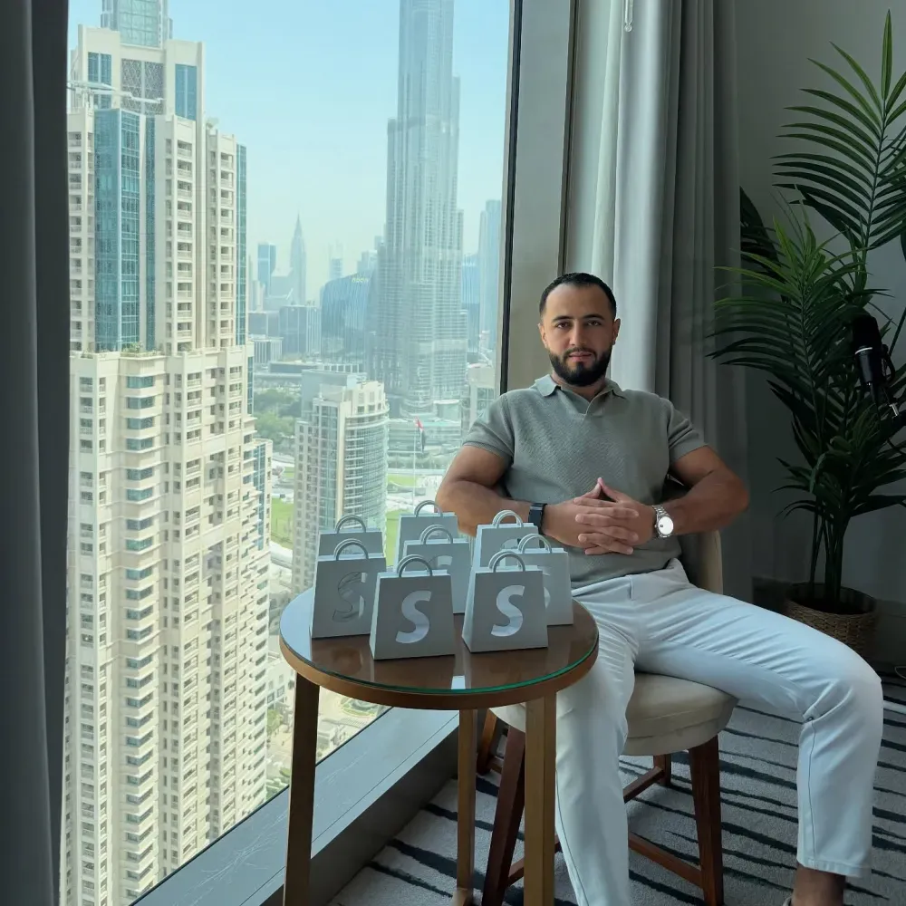 Marwan Bosch et ses 8 trophées Shopify