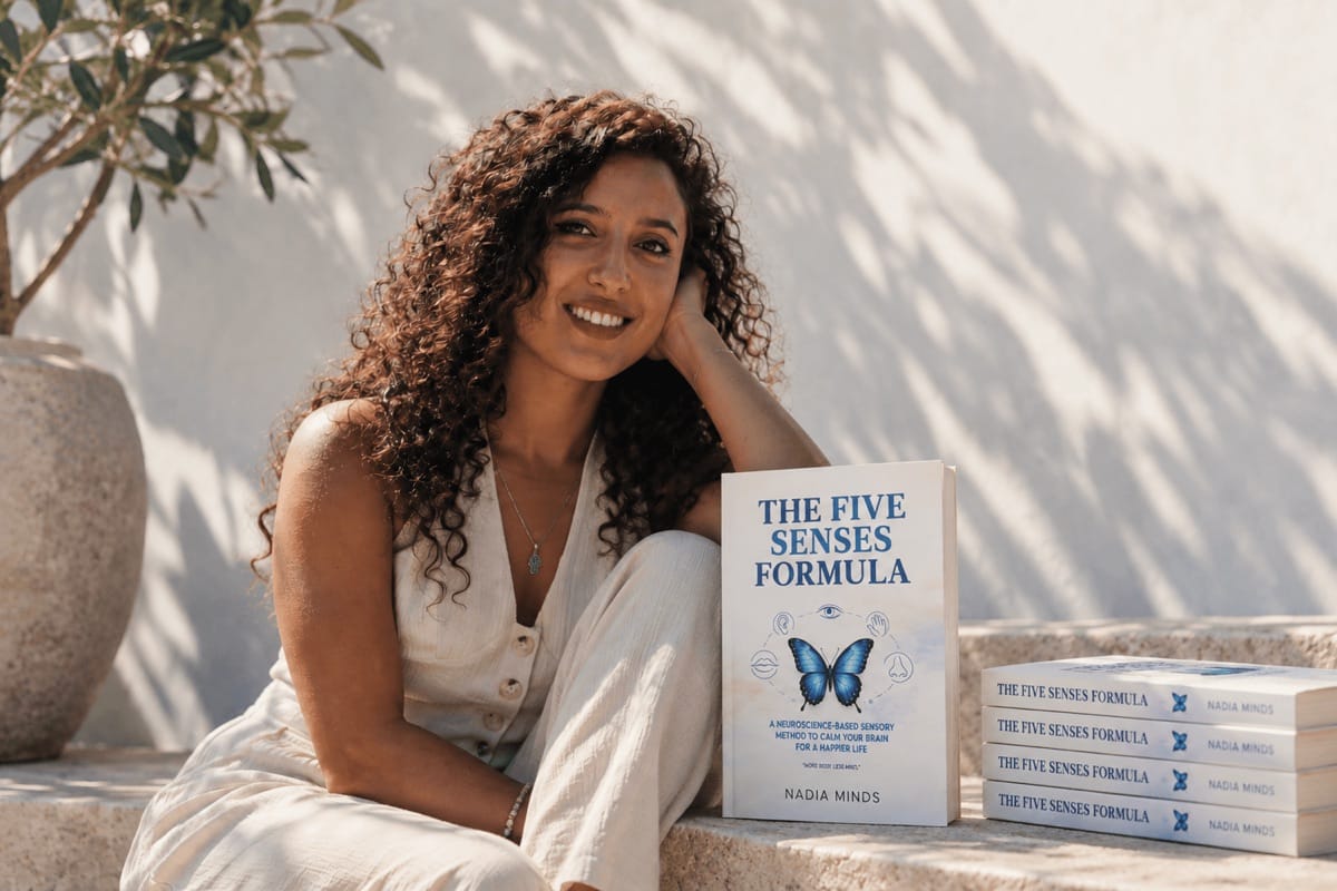 Nadia Minds with The Five Senses Formula book