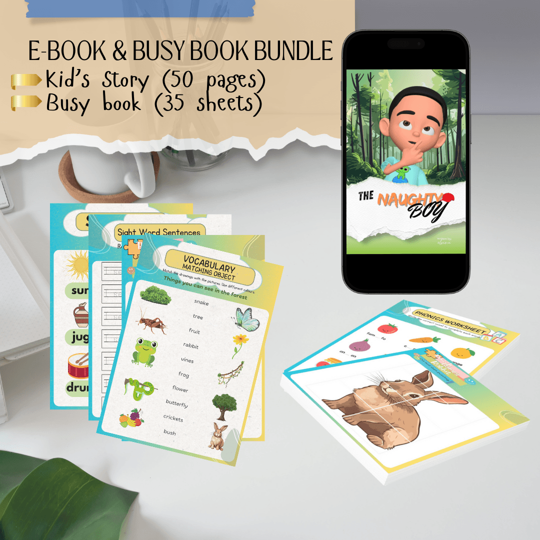KIDS STORY & BUSY BOOK