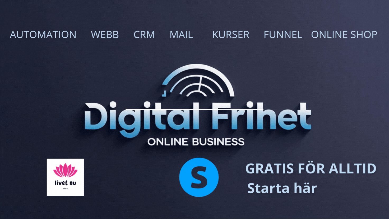 Bygg din gratis, professionella webbplats med Systeme.io! Enkelt drag-and-drop, e-handel, bloggar, mallar & allt-i-ett-verktyg på svenska. Testa gratis – börja idag och väx med din verksamhet!