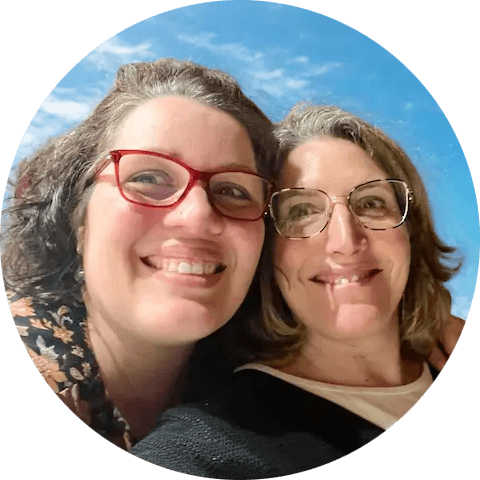 Audrey et Magali, créatrices du parcours Les Lumineuses