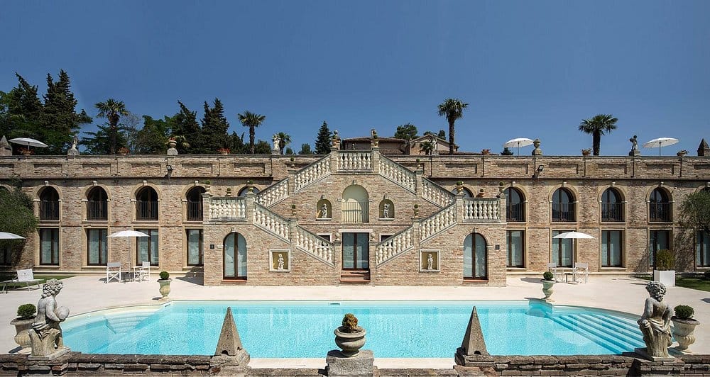 A quiet villa in Italy, where the work began