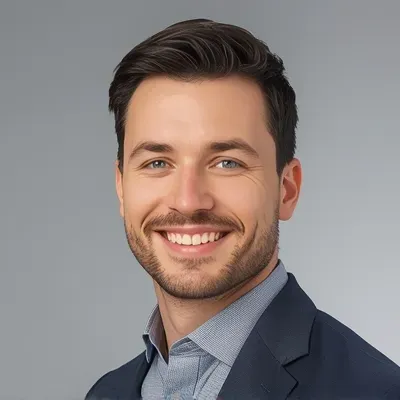 smiling person