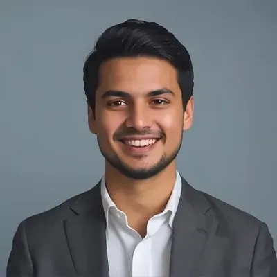 smiling person