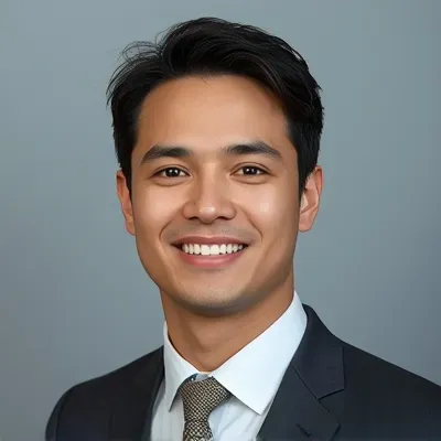 smiling person