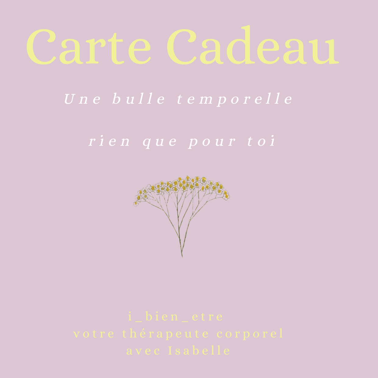 Carte Cadeau Soins Madérothérapie ou Drainage Lymphatique de 65€