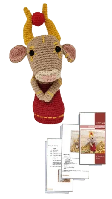 amigurumi hathor egipto