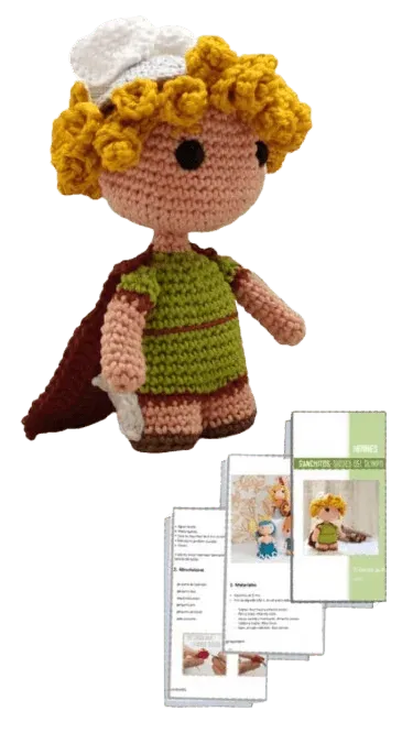 patron amigurumi hermes
