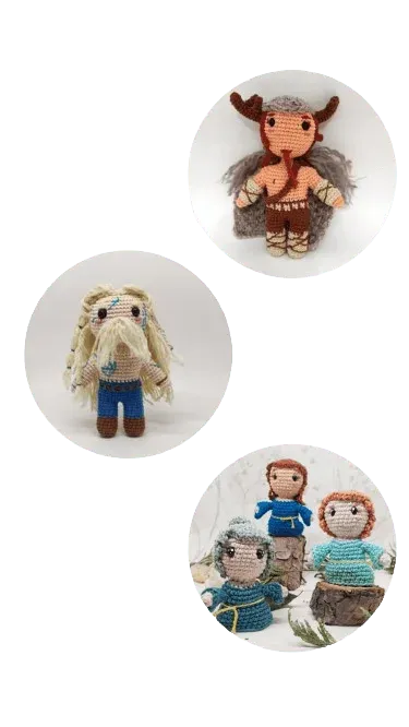 patrones celtas amigurumi