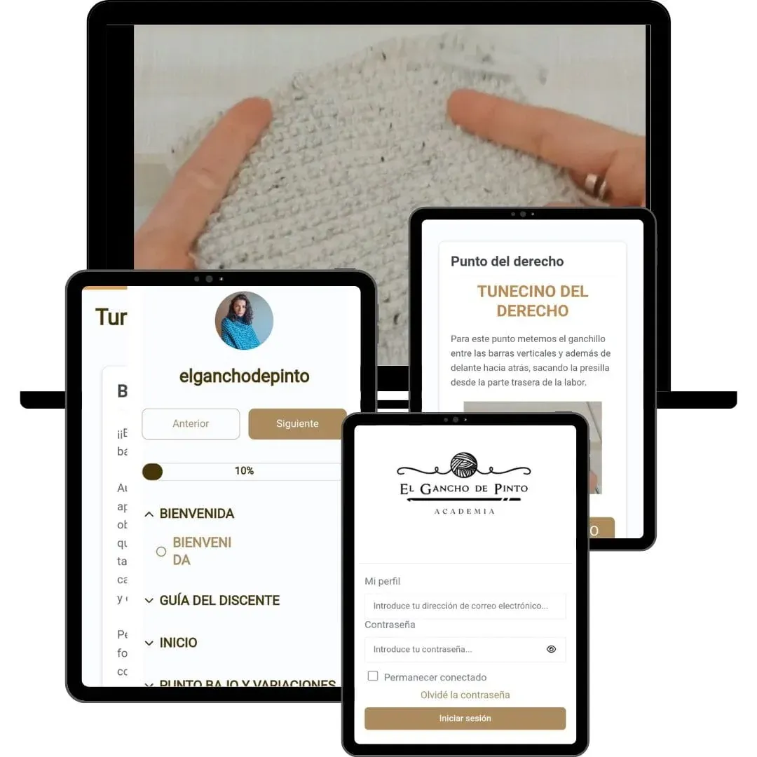 clases online de tunecino para aprender a tejer