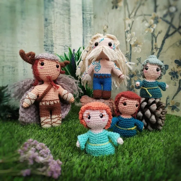 coleccion patrones amigurumis dios celtas 