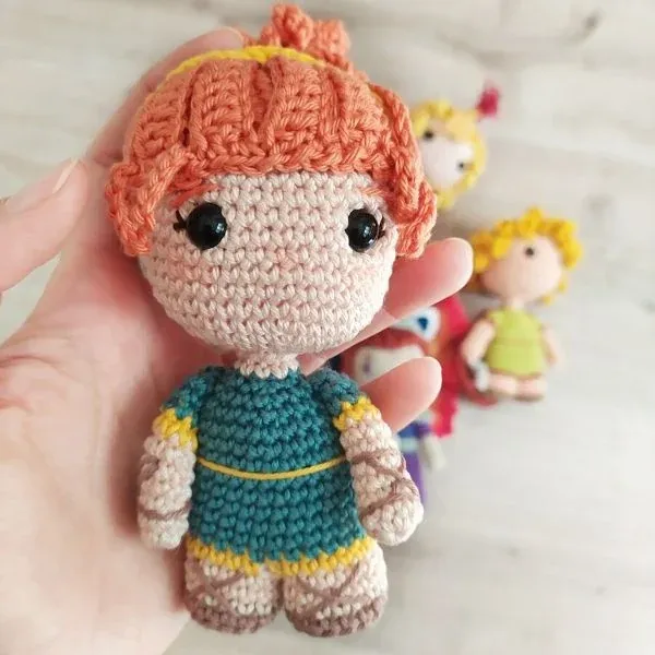 patron amigurumi diosa demeter
