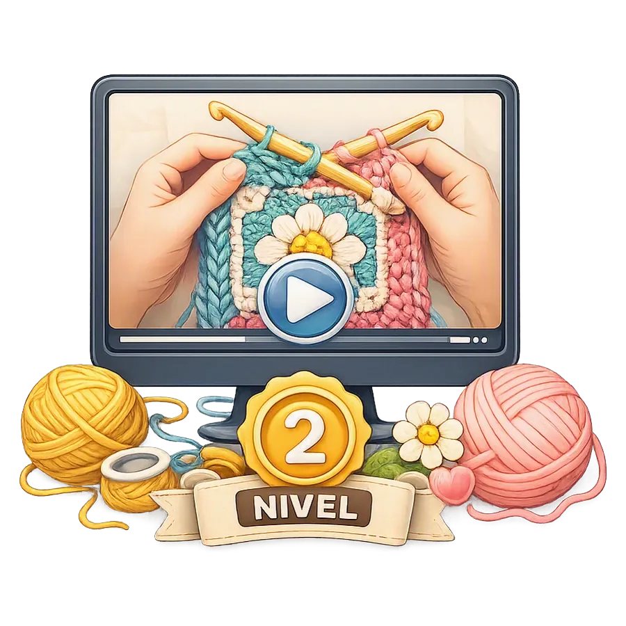 aprende a leer esquemas a ganchillo o crochet con este curso