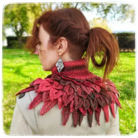 cuello para invierno a ganchillo