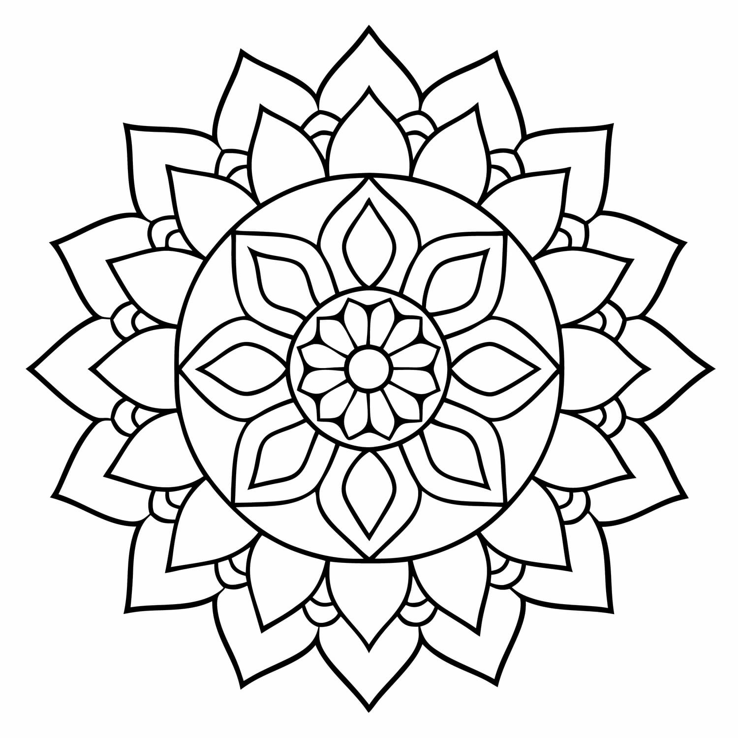 Mandala simple