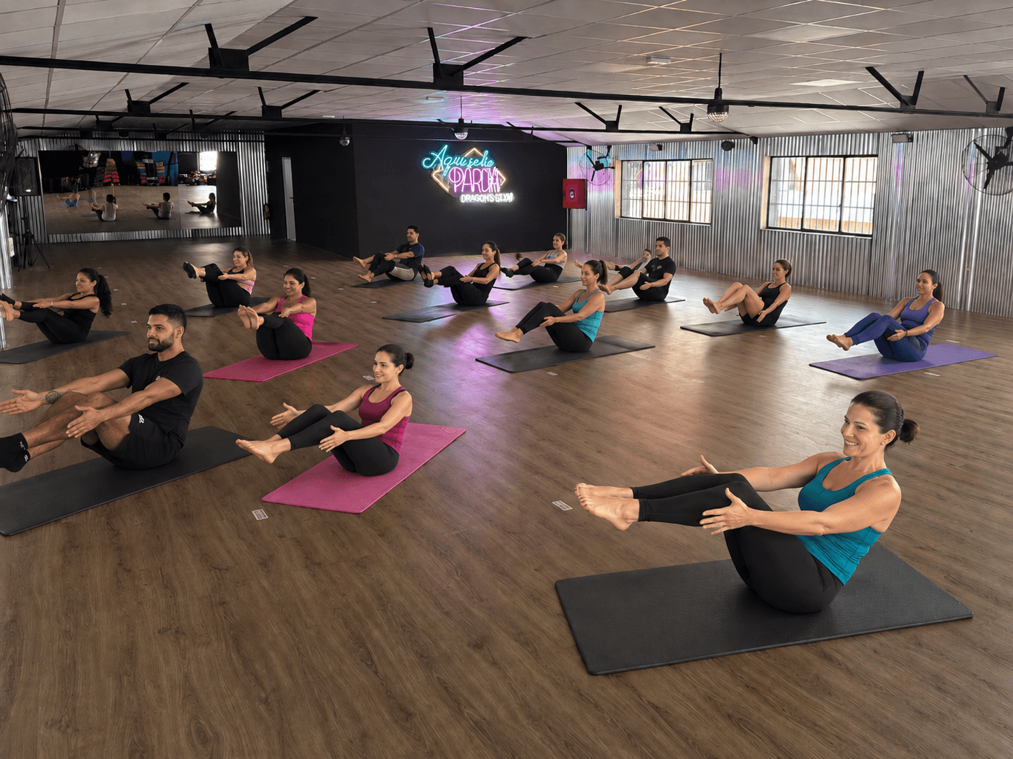 Clase dirigida en Dragon's Club