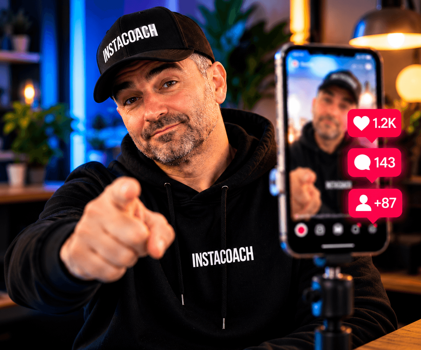 Stefano Brazzoli, l'InstaCoach