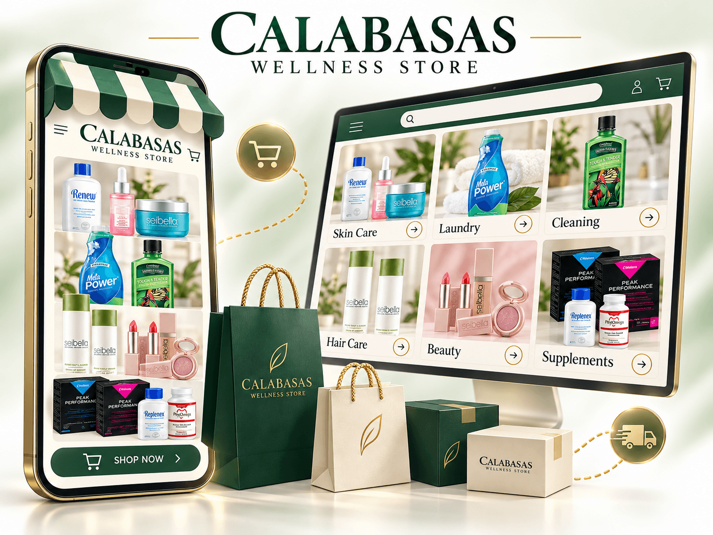 Calabasas Wellness Store: online home care, beauty, personal care and nutrition