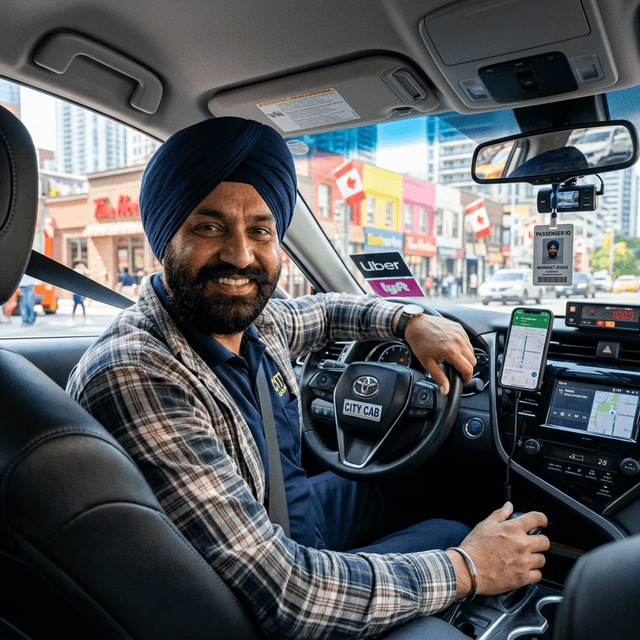 Indian Delivery Scooter Worker