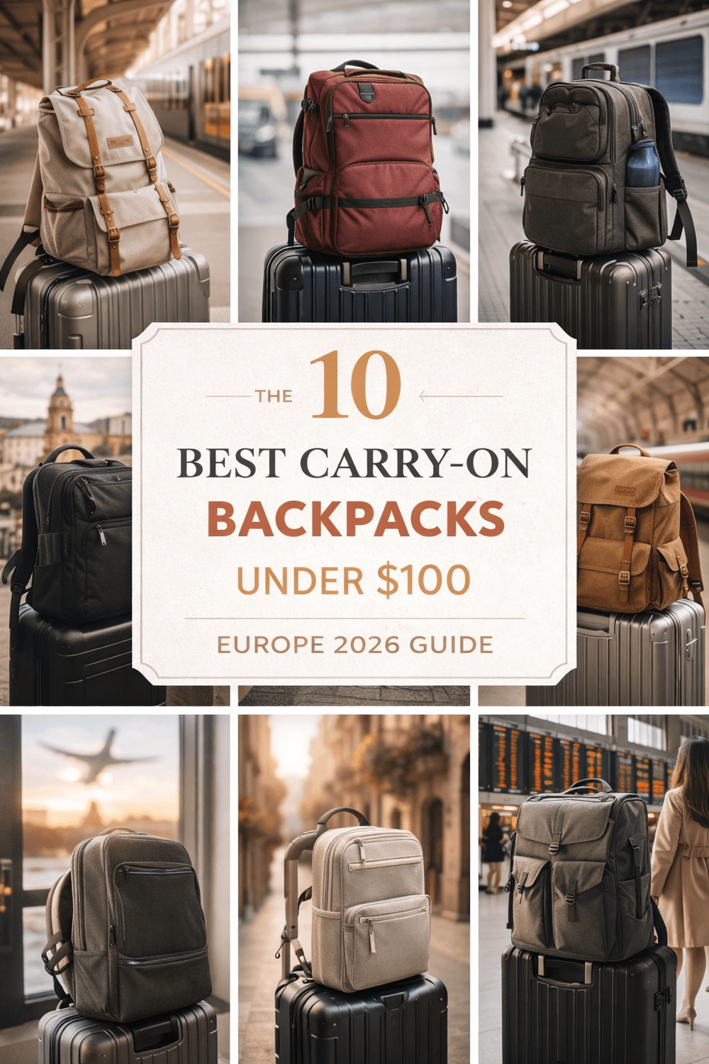 Top travel backpacks under $100